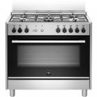 فرن لاجرمانيا غاز امان كامل 5 شعلات 60×90 برايما استيل