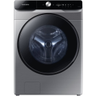 غسالة سامسونج اتوماتيك امامية كومبو تنشيف 100% 18 كيلو غسيل 11 كيبو تنشيف تحكم بالذكاء الاصطناعي، اتصال واي فاي، محرك دفع مباشر ، تقنية إيكو بابل فضي