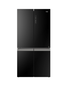 ثلاجة هاير 4 ابواب 585 لتر 20.6 قدم اسود كفاءة ج