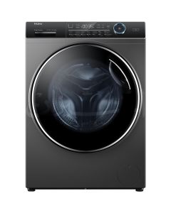 غسالة هاير اتوماتيك امامية كومبو تنشيف 100% 10 كيلو غسيل 6 كيلو تجفيف 1400 دورة 14 برنامج غسيل بالبخار دايركت درايف انفيرتر ، حوض كبير 525ملم ، مضاد