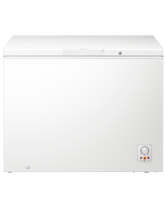 فريزر هايسنس ارضي 10.5 قدم 297 لتر ابيض كفاءة د