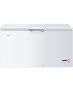 ديب فريزر هاير 14.8 قدم 420 لتر أبيض بتبريد عميق وسعة كبيرة