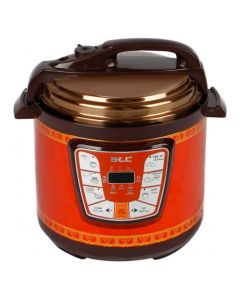 قدر اي تي سي ضغط كهربائي 10 لتر لطبخ المندي ، والمضغوط ، والمحاشي ، والكبسة ، والكيك ، والشوربة اناء داخلي ، شبك المندي ، ملعقة ، كأس قياسات ، وملاقط