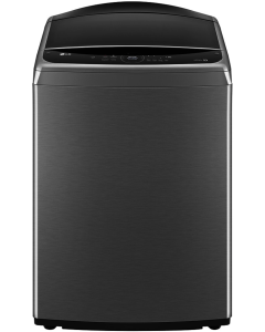 غسالة ال جي اتوماتيك علوية تنشيف 75% 19 كيلو الإتصال الذكي بخار و تنظيف ذاتي اسود بلاتيني كفاءة أ