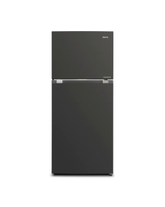 ثلاجة دورا فريزر علوي 14.4 قدم 410 لتر فضي