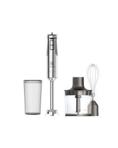 خلاط الكترولكس 700 واط جسم خارجي من الفولاذ المقاوم للصدأ ، شفرات قوية من التيتانيوم وتدوم لفترة أطول خاصية التشغيل السريع توربو ، كيبل بطول 1.8 متر