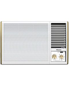 مكيف هايسنس شباك بارد فقط 18000 وحدة ابيض كفاءة و
