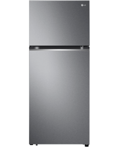 ثلاجة ال جي فريزر علوي انفيرتر 16.2 قدم 461 لتر فضي