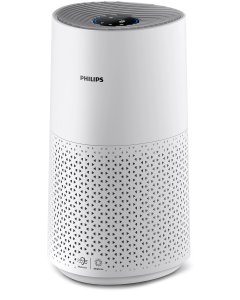 منقي هواء فيليبس عالي الأداء للغرف بحجم 78 م² ، يقضي على الغبار ، الهباء الجوي والروائح الكريهة ، مرشح هيبا ومرشح الكربون النشط ، معدل تسليم هواء نظيف
