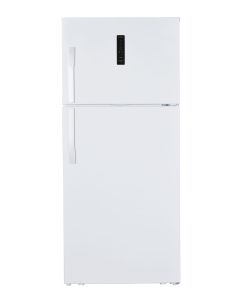 ثلاجة هاير فريزر علوي 18.6 قدم 527 لتر ابيض كفاءة د