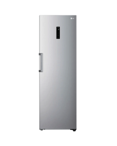 ثلاجة ال جي تبريد 13.6 قدم إنذار باب ، الإتصال الذكي ، ضاغط خطي ذكي توزيع متعدد للهواء ، تجميد سريع ، انفيرتر كمبروسير فضي كفاءة ج